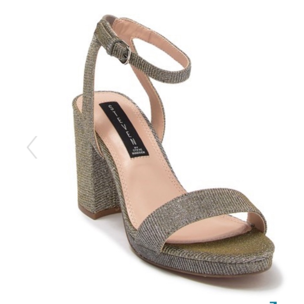 Steven By Steve Madden Viga Block Heel Sandal 7.5 - image 1